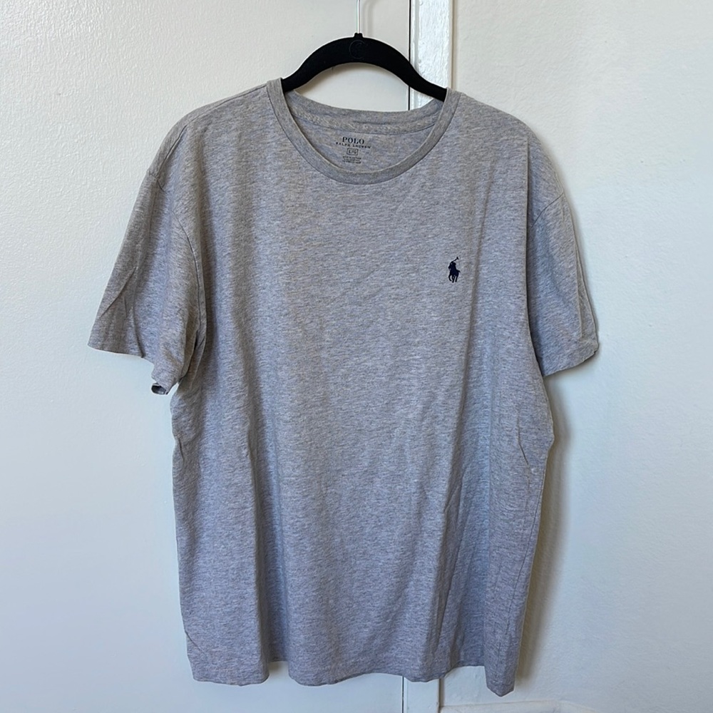 Polo Ralph Lauren Men's Crewneck T-Shirt Gray Large